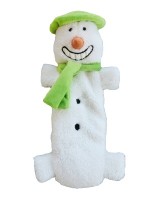Animate Squeaky Stuffed Head Snowman 15"
